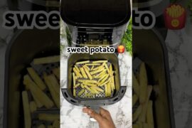 Crispy Sweet Potato Fries in Air Fryer | Easy & Healthy Recipe