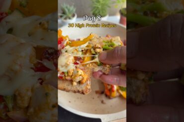 High Protein cheesy Toasties # #pcosfriendly #highproteinrecipes #healthyrecipes