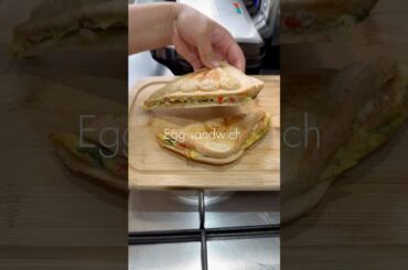 Healthy egg sandwich #shorts #viral #foryou #food #recipe #egg