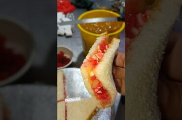 healthy sweet sandwich#sandwich #food #foodie #trending #shortsfeed #vlog #recipe #streetfood #food