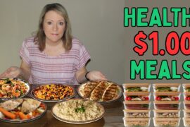 LOW Cost HEALTHY Cooking and MEAL Prep (HEALTHY $1 MEALS)