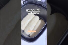 I Made Bread For The First Time In The AIRFRYER! No OVEN
