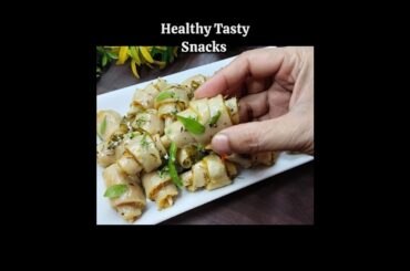 Less Oil Healthy Snacks | Evening Snacks Recipes #snacks #recipe #shorts
