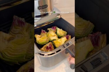 air fryer artichoke recipe easy & healthy meal #shorts #healthyrecipes   #airfryer #artichoke