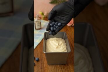 5-Ingredient Blueberry Oat Cake | Easy Blender Recipe #easyrecipe