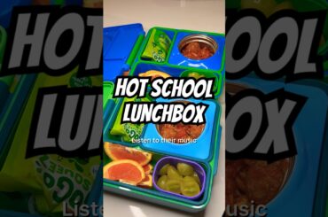 Packing what my 2 and 4 year old picked in a HOT school lunch! #kidslunchbox #lunchboxideas #lunch