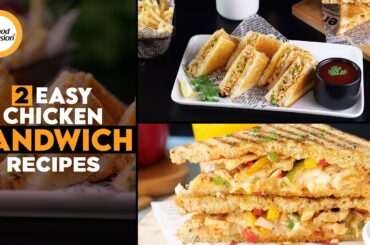2 Easy Chicken Sandwich Recipes By Food Fusion