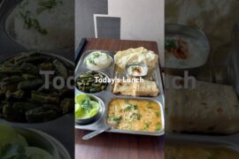 Healthy Lunch Thali #indianfood #lunchideas #viral #shorts