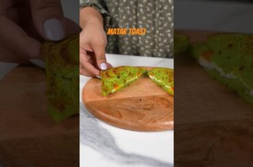Matar Toast Without Bread || Easy Healthy Breakfast Receipes | #shorts #youtubeshorts #matarrecipe