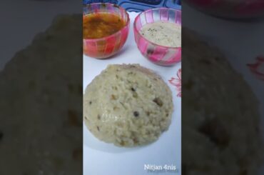 BREAKFAST PLATE | PONGAL CHUTNEY SAMBAR | BREAKFAST SERIES | TIFFIN IDEAS | SERIES 6 | #breakfast