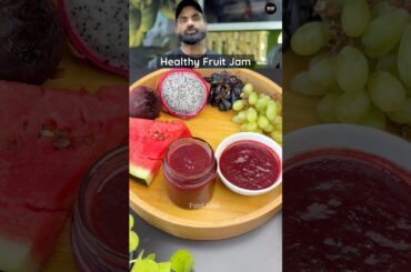 Healthy mixed Fruit Jam Recipe #shorts