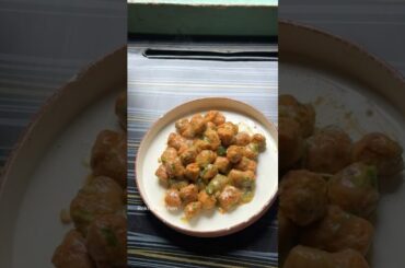 Low-calorie, high protein snack recipe #lemongarlicsoya #snacks #healthy #rekhaskitchen