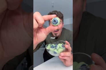 MATCHA BLAUBEEREN? (3 Zutaten) #gesunderezepte #matcha #fy