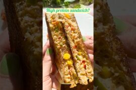 This 5-Minute High Protein Sandwich Is Addictive!