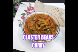 Cluster Beans Curry Recipe | Easy & Healthy Gorikayi Curry | South Indian Style Healthy Veg Curry