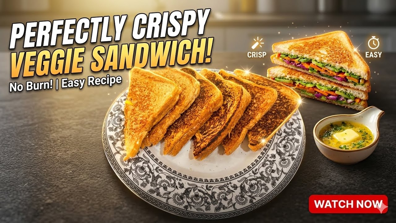 5-Minute Veggie Sandwich | Quick & Healthy Breakfast Idea 5-Minute Veggie Sandwich | Quick & Healthy Breakfast Idea