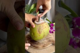 Summer Cooling Drink | Gond Katira | Coconut water | Chia seeds | low calorie drinks recipes