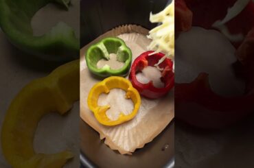 Egg and pepper rings breakfast #airfryerrecipes#highproteinmeal#easyrecipes#healthysnacks#foodshorts