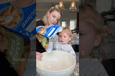 This easy one pan meal is a weeknight lifesaver! #easydinner #dinnerideas