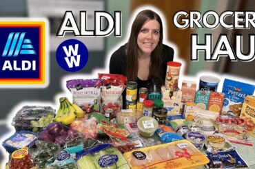 Healthy ALDI Grocery Haul For Weight Loss | Meals Ideas | WeightWatchers Points, Nutrition & Prices