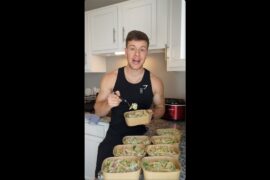 Ranch Crack Chicken Bowls High Protein Meal Prep Recipe #shorts