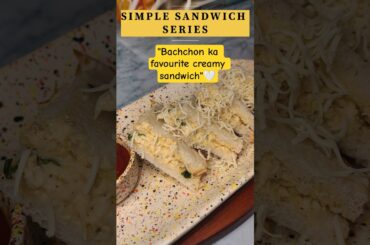 "Perfect tiffin sandwich for kids!" #sandwich #kidsfriendly #eggsandwich #tiffinrecipe #shorts