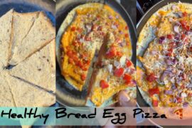2 Minutes Bread Recipe | Healthy Bread Egg Sandwich Pizza | New Recipe | Bread Egg Sandwich Recipe |