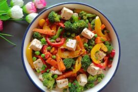 Vegetable Stir Fry -Weight Loss Recipe | Healthy Dinner ideas -Healthy Veggie Bowl | Saute Vegetable