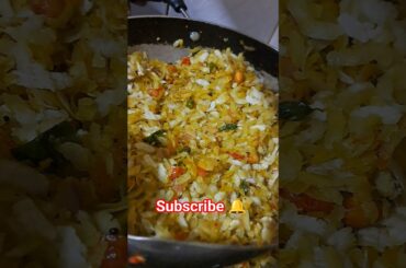Healthy Breakfast Poha Recipe | Easy & Tasty Atukulu Upma in 10 mins #shorts #poharecipe#atukulaupma