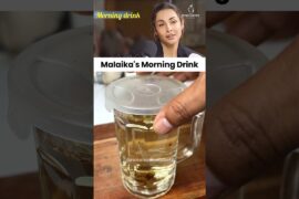 Malaika Arora’s Morning Drink for Gut Health | Jeera Saunf Ajwain Detox Water #malaikaarora #shorts