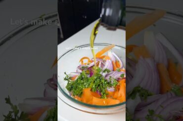 5-Minute Salad That Actually Tastes Good #shorts #recipe #lunch