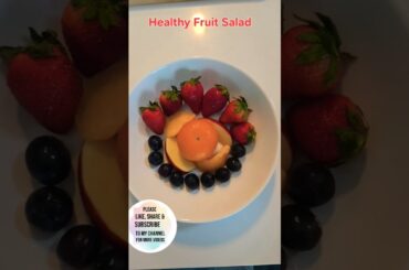 Healthy Fruit salad |fruit chat #shorts #shortsviral  #ytshorts #healthyfood  @MrMrs-TrendyGuyz