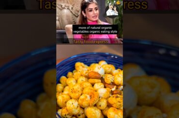 Raveena Tandon's Favorite Healthy Snack: Crispy Roasted Makhana#makhana #ytshorts #shorts