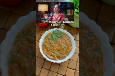 Viral Raw Mango Tomato Chutney for Vitamin B12 Deficiency #acharyamanishji #rawmangochutney #ytshort