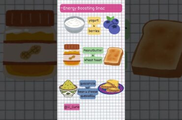 Feeling tired? Fuel your body’s energy with these healthy snack ideas! #snacks #wellness #health