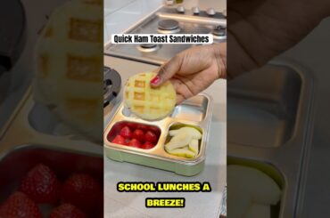 Healthy Lunchbox Ideas for Kids: Fun & SimpleMeal Prep! #short