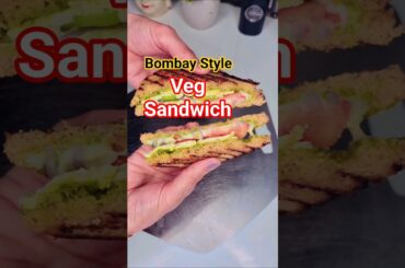 Mumbai's Famous Vegetable Sandwich | Quick & Healthy Breakfast Recipe #viral #shortvideo #ytshorts