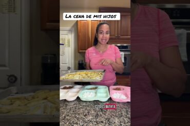 La cena de mis hijos #mamadetiktok #cenafacilyrapida #cenasaludable #mamade3 #pickyeater