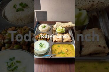 Healthy Lunch Thali #lunchideas #indianfood #summerspecial #viral #shorts