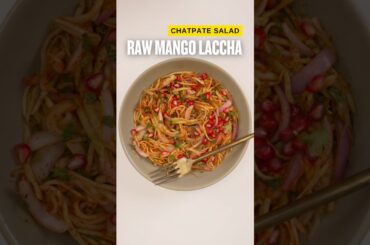 Raw Mango Salad | Summer Salad | Healthy Salad Ideas #recipe #salad #rawmango #mango #weightloss