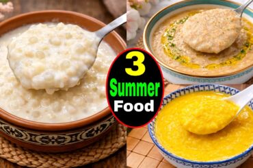 3 Quick And Easy Summer Food For Baby 1-5 Years | 3 Healthy Breakfast |Baby Food |Healthy Food Bites
