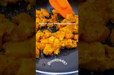 Mexican Pizza Shawarma Sandwich  Easy Kids Lunchbox Idea #recipe #pakistanifood