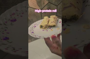 High-Protein Veg Roll for Busy Moms | Weight Loss Friendly #shorts #healthyrecipes #weightloss