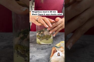 This is a fat burning soya salad #healthylunch #lunchideas #breakfastideas #healthyrecipes #shorts