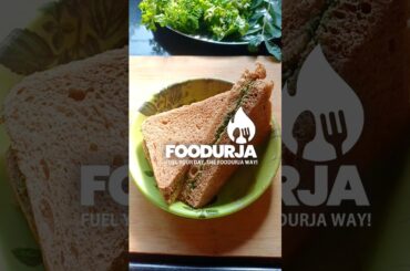 quick sandwich | green sandwich |bombay sandwich| breakfast |easy sandwich | Wheat bread sandwich