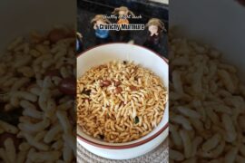 healthy crunchy snack recipe | crunchy Murmure #food #recipe #snacks #eveningsnacks #snacksrecipe