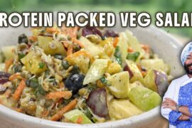 High Protein Salad with a Desi Tadka Twist | Healthy Salad Recipe | Chef Harpal Singh