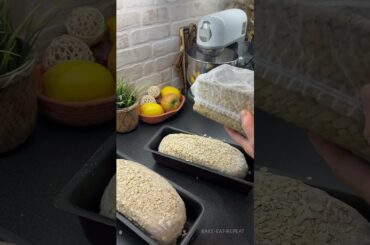 Crispy, Tasty and Healthy Bread! Sourdough Oat Bread with Walnut