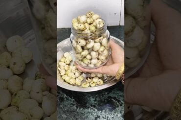 Minto mein banne wala Makhana chart recipe #healthy #food #helthbenefits #superfood #makhana