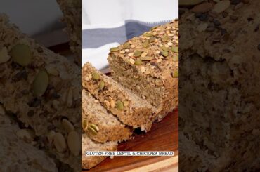 High Protein Lentil Bread That Actually Tastes Good #breadrecipe #protein #easy